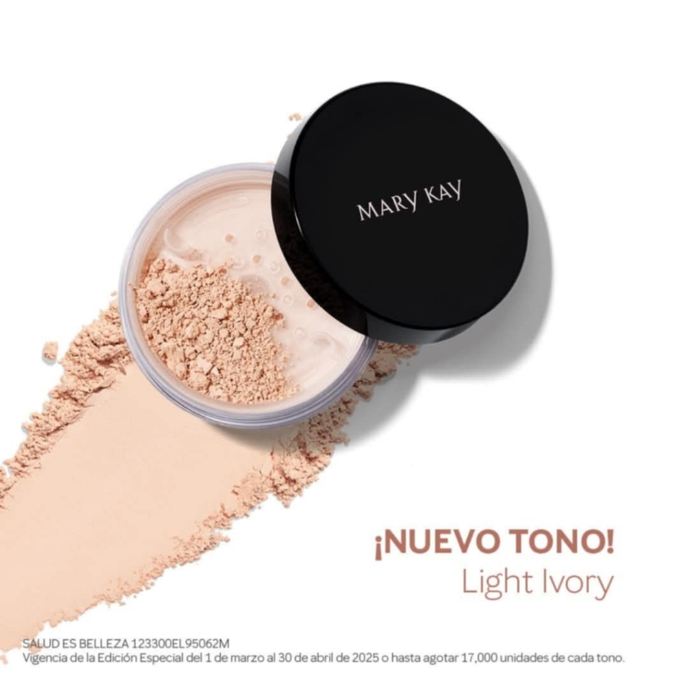 Mary Kay Light Ivory Silky Powder.